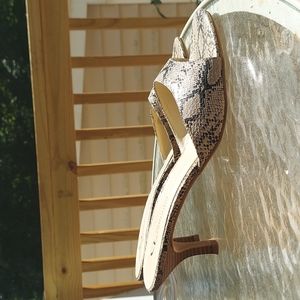 CL Chinese Laundry Snakeskin Slip in Pumps Sz 9.5